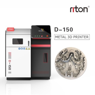 O metal eficiente contínuo do titânio pulveriza 3d a impressora 70db para componentes médicos