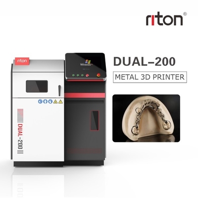 Máquina de impressão industrial do metal de 3.0KW 220V 3d para os ossos médicos RITON do joelho do crânio
