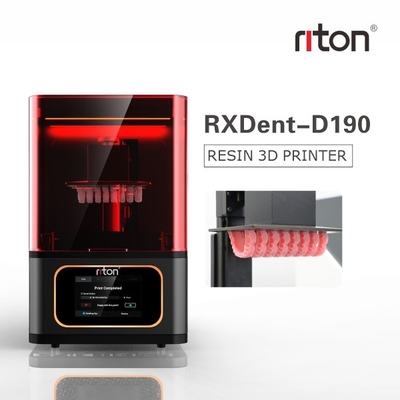 Impressora 3D Machine dental de Metal Digital Resin 100μM da impressora de Lcd 3d do modelo