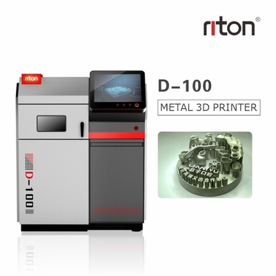 Impressora dental Metal Crown Laser do SLM 3D do laboratório de Digitas que derrete Riton D-100